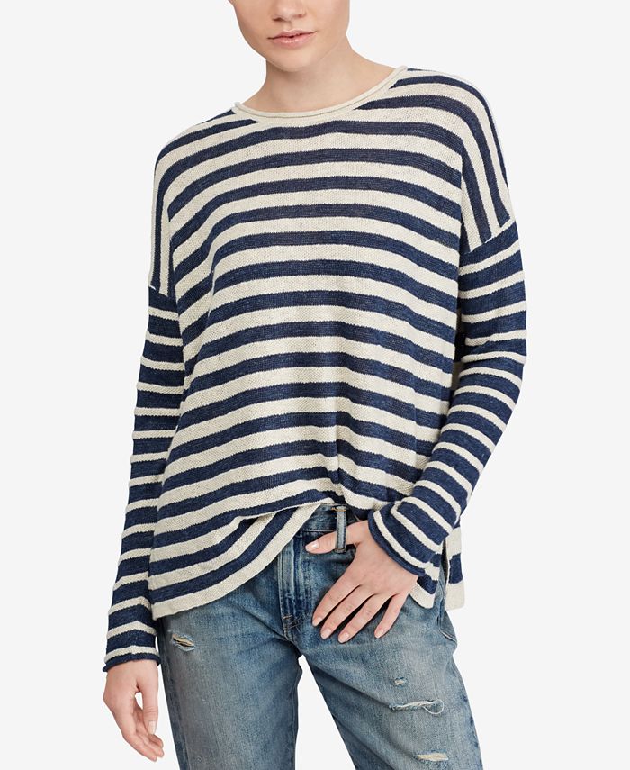 Polo Ralph Lauren Striped Sweater - Macy's