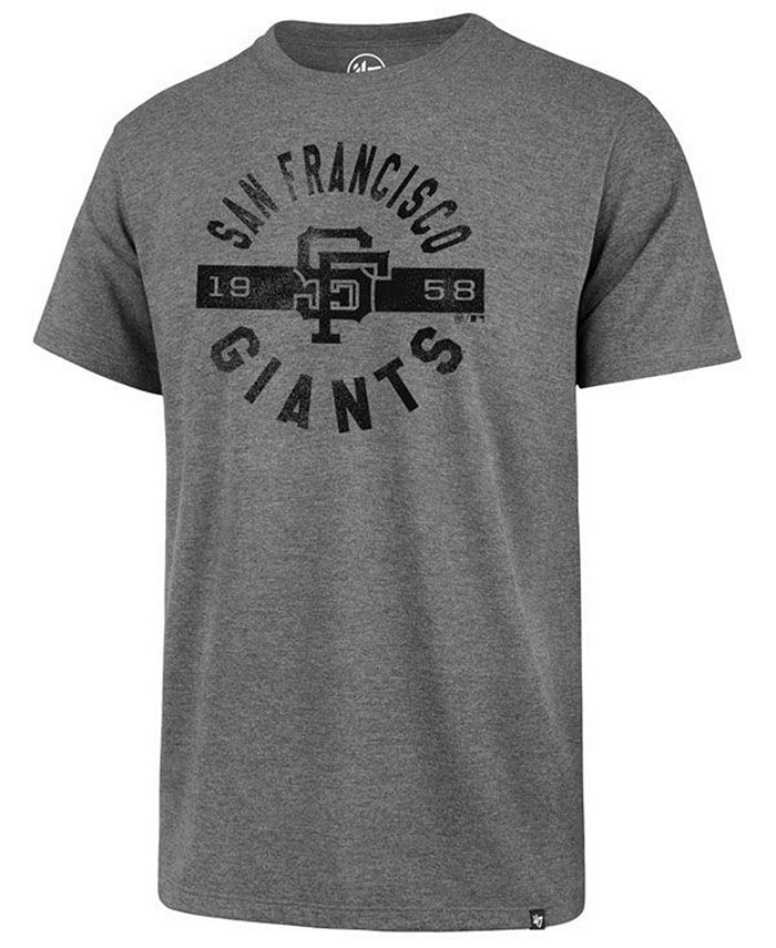 '47 Brand Men's San Francisco Giants Roundabout Club T-Shirt - Macy's
