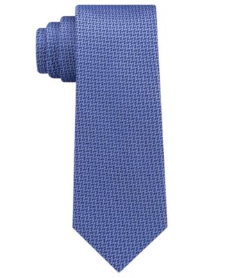 DKNY Men's Geometric Neat Slim Silk Tie - Macy's