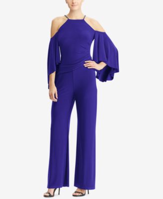 ralph lauren cold shoulder jumpsuit
