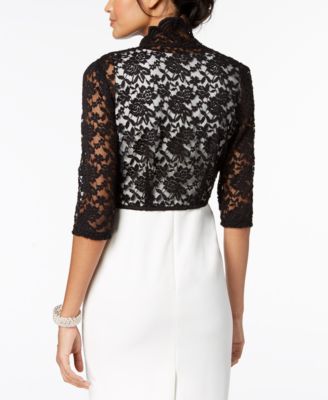Scalloped Lace Shrug