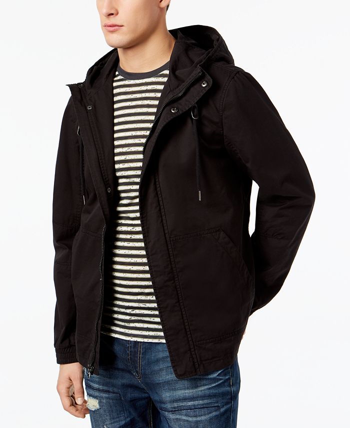 American Rag Men's Hooded Field Jacket, Created for Macy's Macy's