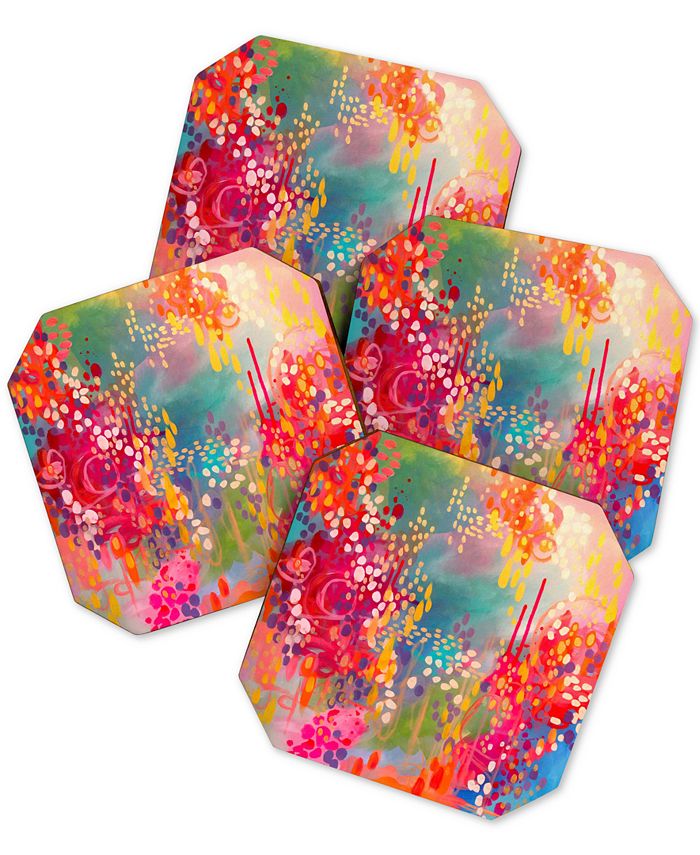 Deny Designs Stephanie Corfee Razzle Dazzle Coaster Set Macy's