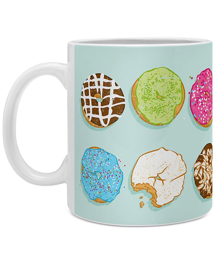 Deny Designs - Evgenia Chuvardina Sweet Donuts Coffee Mug