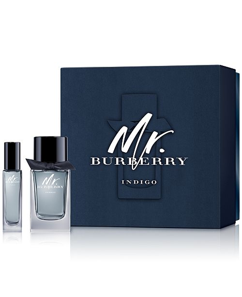 Burberry Mens 2 Pc Mr Burberry Indigo Gift Set Reviews All