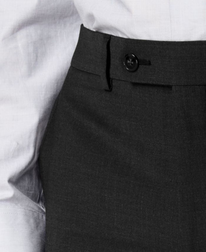 Calvin Klein Men's Skinny-Fit Infinite Stretch Black Suit Pants - Macy's