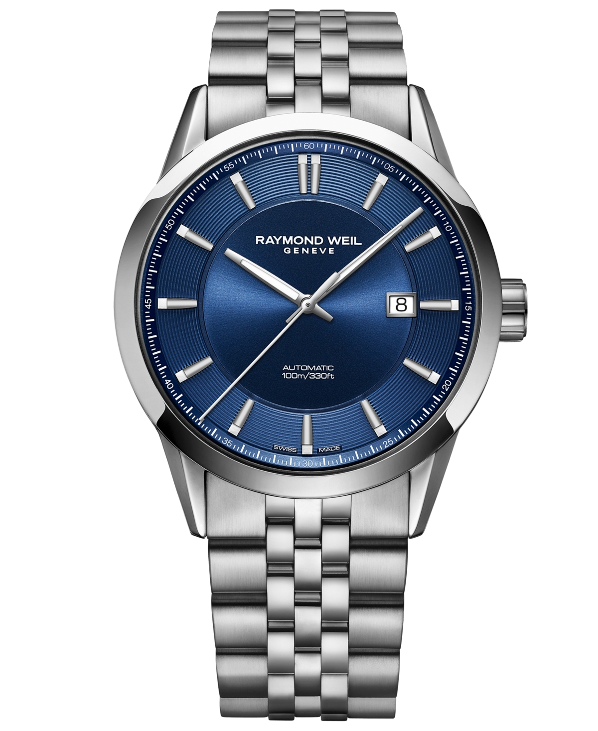 Shop Raymond Weil Men's Swiss Automatic Freelancer Stainless Steel Bracelet Watch 42mm In No Color