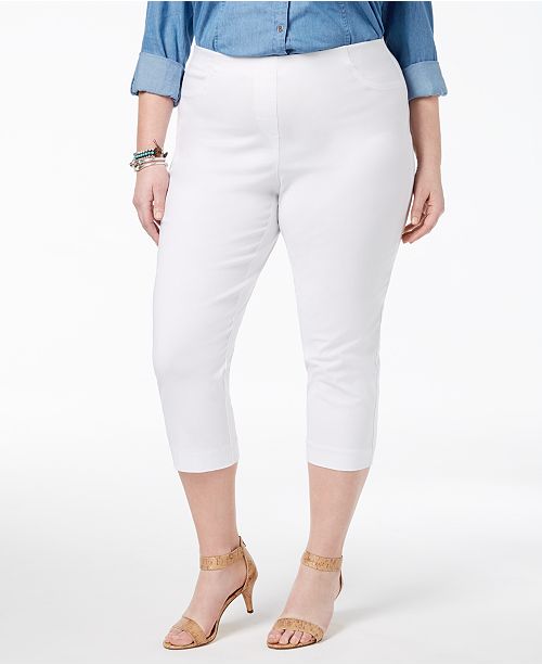 Style & Co Plus Size Capri Pants, Created for Macy's & Reviews Pants
