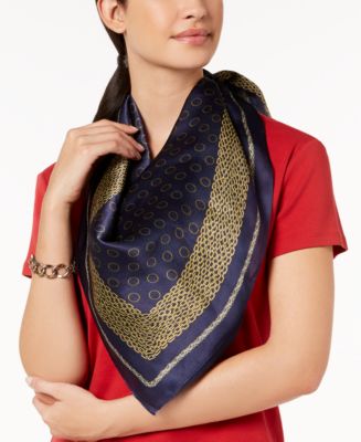 Michael kors silk scarf shop