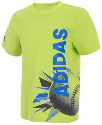 adidas - Soccer-Print Cotton T-Shirt, Little Boys (2-7)