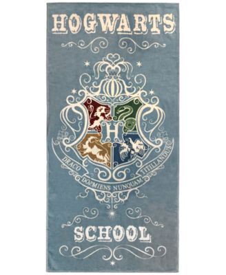 J Franco - Harry Potter Hogwarts School Cotton 28" x 58" Beach Towel