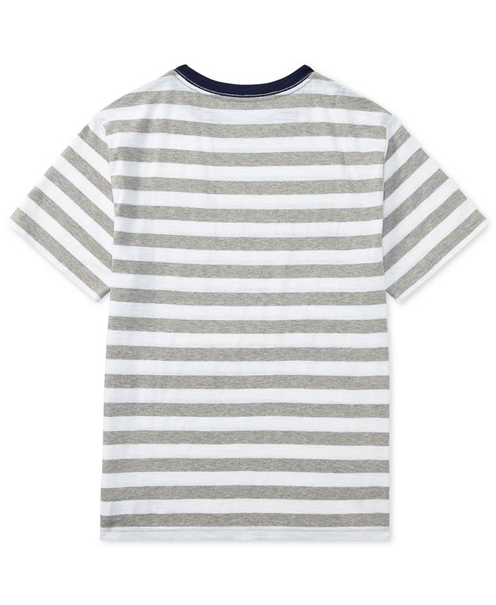 Polo Ralph Lauren Striped Cotton T-Shirt, Big Boys & Reviews - Shirts ...