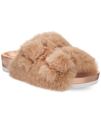 INC International Concepts I.N.C. Women's Alani Footbed Flat Sandals, Created for Macy's