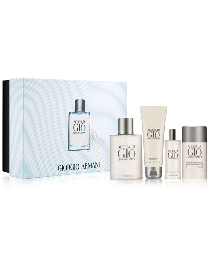 Giorgio Armani Men's 4-Pc. Acqua di Giò Gift Set & Reviews - Perfume -  Beauty - Macy's