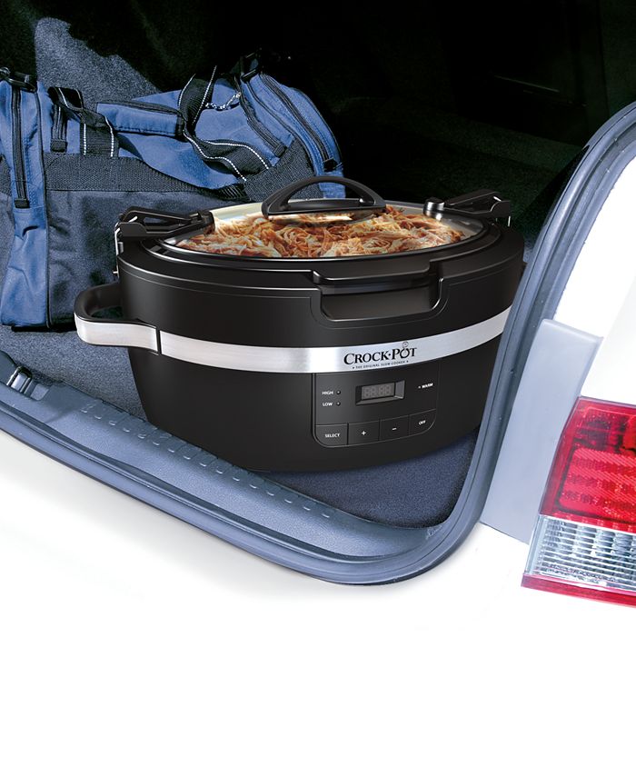 CrockPot 6Qt. ThermoShield Cook & Carry Slow Cooker Macy's