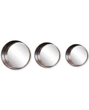 UPC 807472766256 product image for 3R Studio Round Metal-Framed Mirrors, Set of 3 | upcitemdb.com