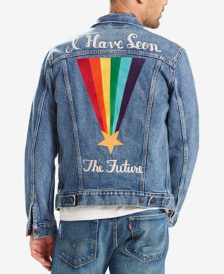 Levi's Men's Denim PRIDE Trucker Jacket & Reviews - Coats & Jackets - Men -  Macy's