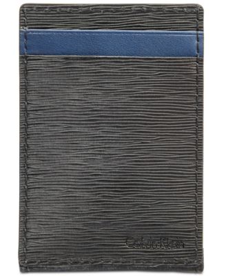 Calvin Klein - Men's Textured Leather Card Case