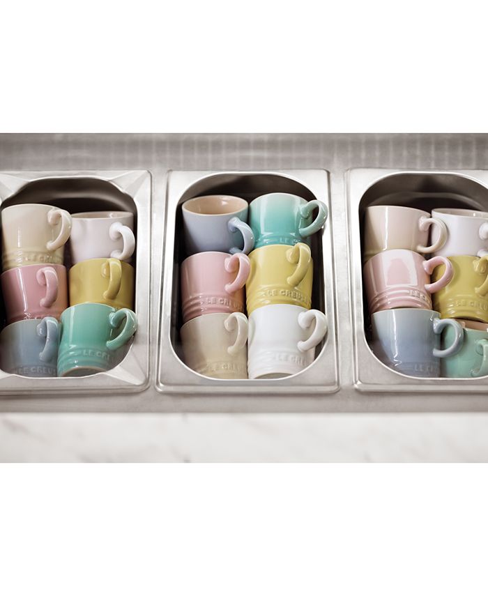 Le Creuset Sorbet Collection 6Pc. Espresso Mugs Set Macy's