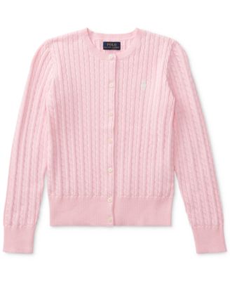 Polo Ralph Lauren Big Girls Cable-Knit 