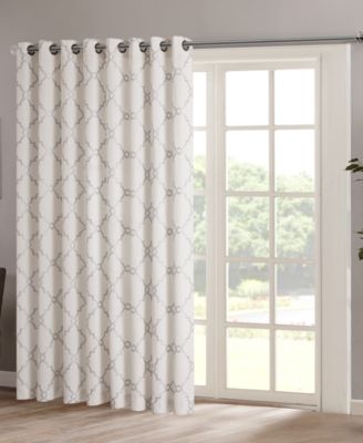 Saratoga Fretwork Grommet Window Treatments