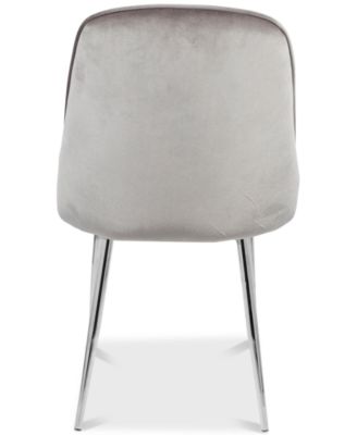 Marcel Dining Chair (Set of 2) - Chrome Finish