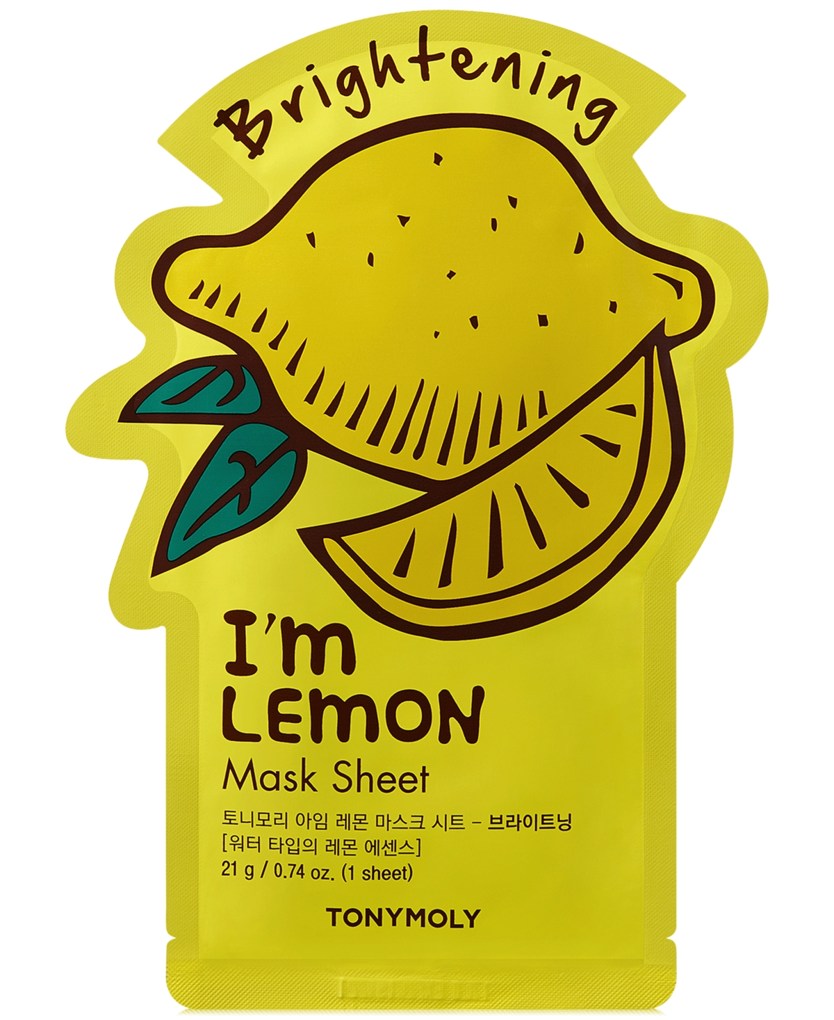 I'm Lemon Sheet Mask - Brightening - Lemon