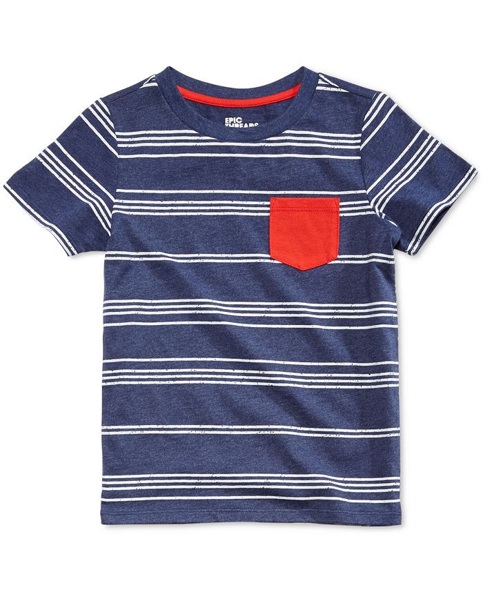 Epic Threads Pocket T-Shirt, Little Boys, Created for Macy's - Macy's