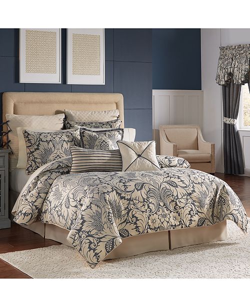 Croscill CLOSEOUT! Auden 4Pc. California King Comforter Set & Reviews