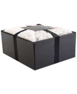 Christian Siriano Luxury Faux-Fur Throw, 60" x 70"