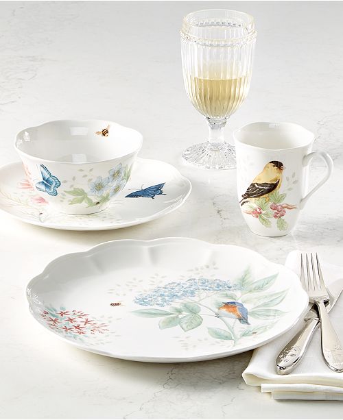 Lenox Butterfly Meadow Flutter Dinnerware Collection Reviews