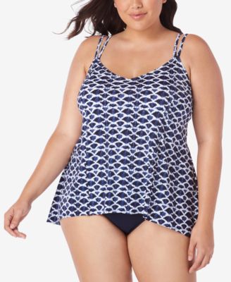 macys plus size swimwear