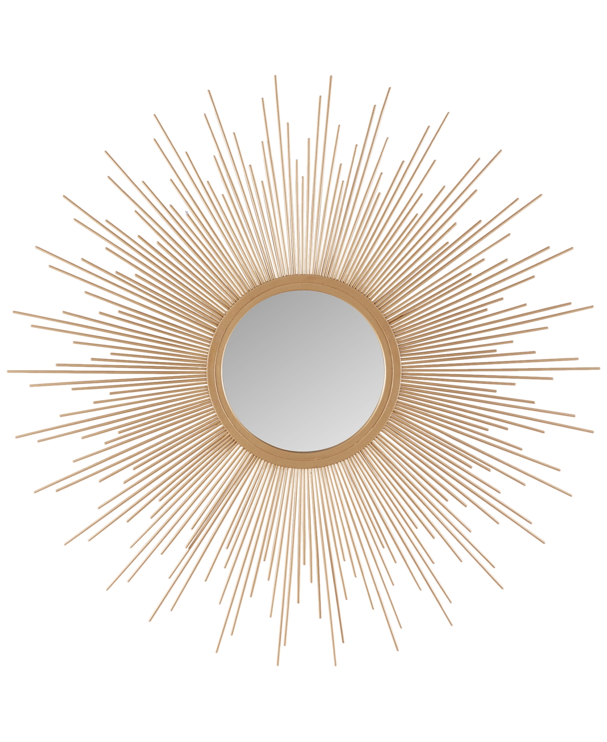 Madison Park Fiore Sunburst Large Mirror - Gold
