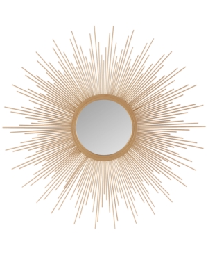 Jla Home Madison Park Fiore Sunburst Large Mirror In Gold