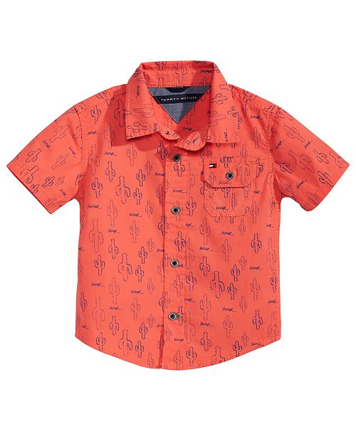 Tommy Hilfiger Baby Boys Cactus Print Cotton Shirt Reviews