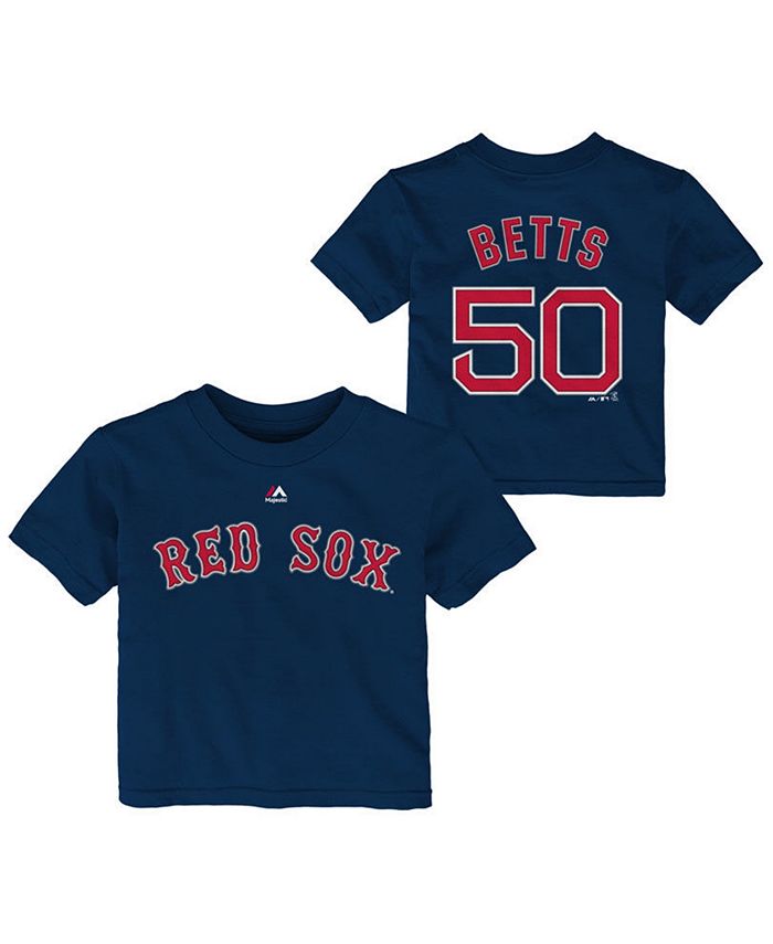 Mookie Betts Boston Red Sox Nike Home Replica Player Name Jersey - White