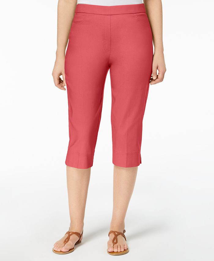 Alfred Dunner Petite PullOn Capri Pants Macy's