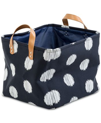 Honey Can Do - Coastal Collection 2-Pc. Printed Decorative Storage Bin Set