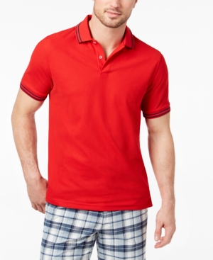 Club Room Men's Performance Stripe Polo Created for Macy's