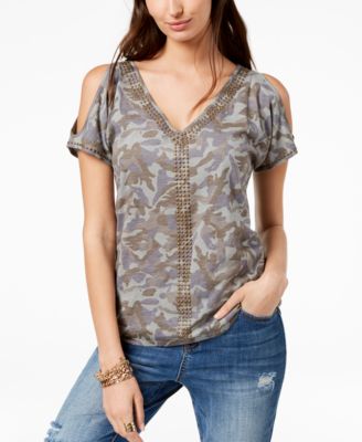 macys inc cold shoulder tops