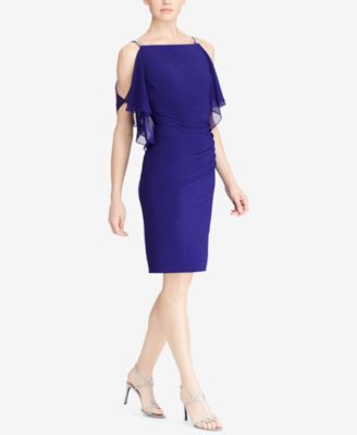 Lauren Ralph Lauren Ruffled Jersey Dress