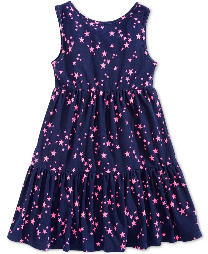 Epic Threads Little Girls Star-Print Super-Soft Dress, Created for Macy ...