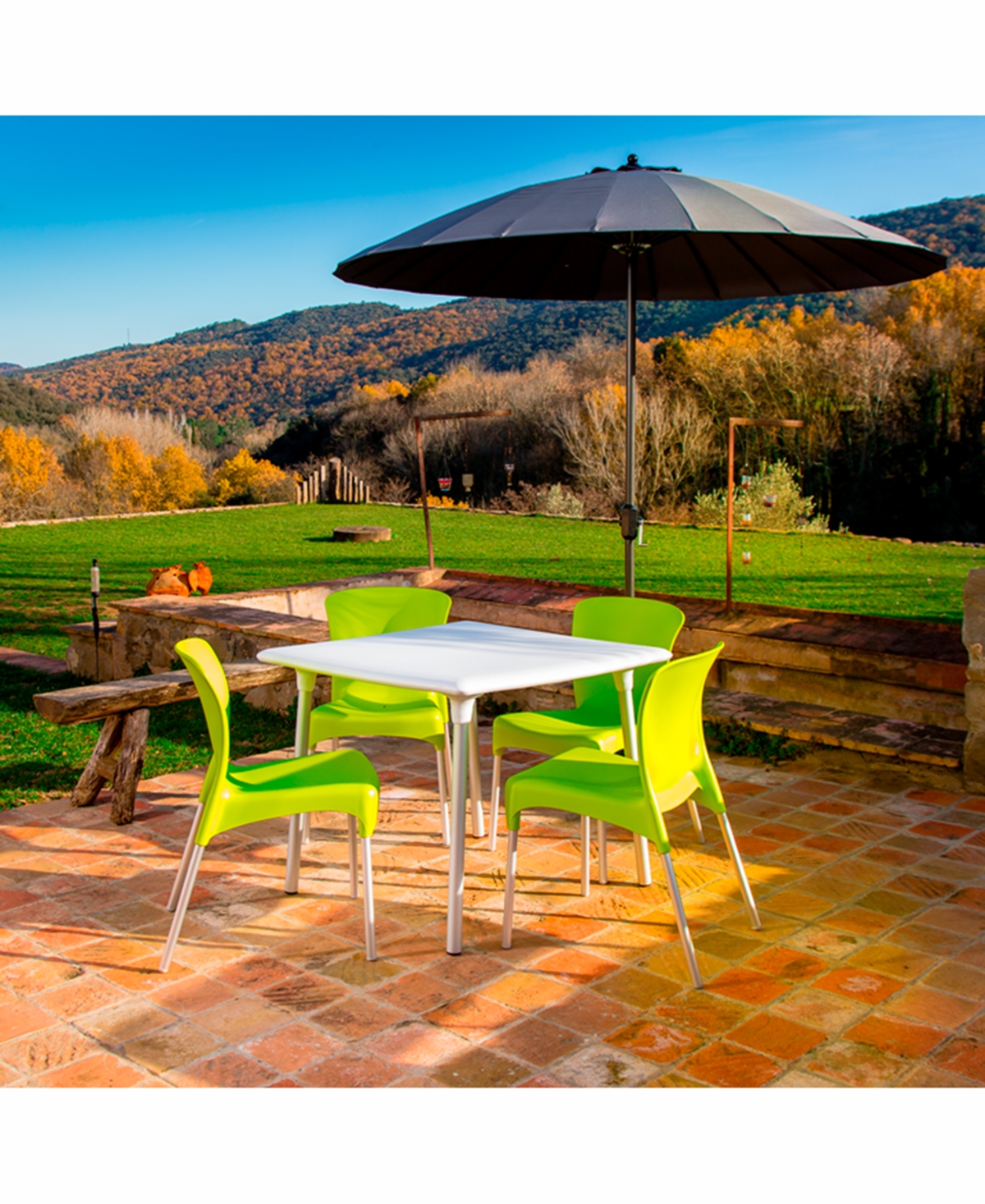 New Flash Outdoor Square Side Table