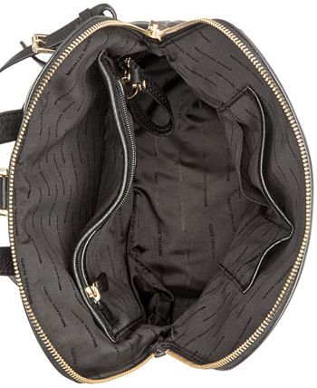 Michael michael kors rhea slim pebble deals leather backpack