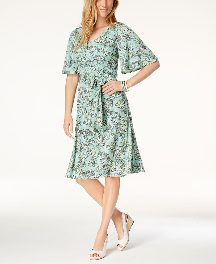 Charter Club Petite Striped Dress