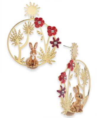 kate spade rabbit earrings