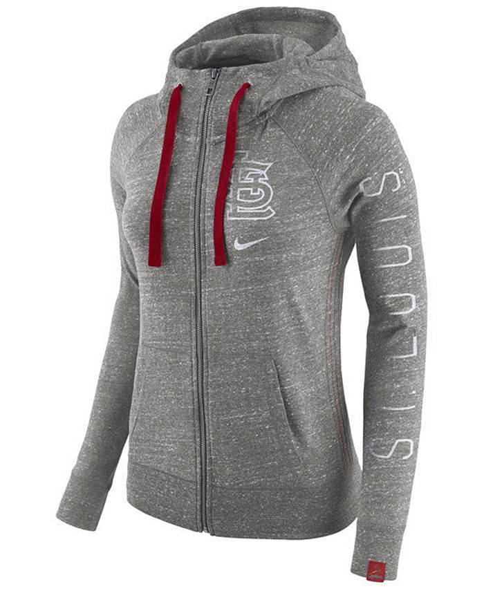 Nike Gym (MLB St. Louis Cardinals) Women's Full-Zip Hoodie