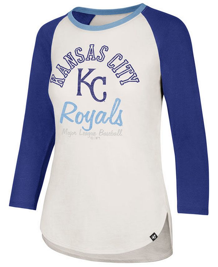 Major League Baseball Kansas City Royals retro logo T-shirt