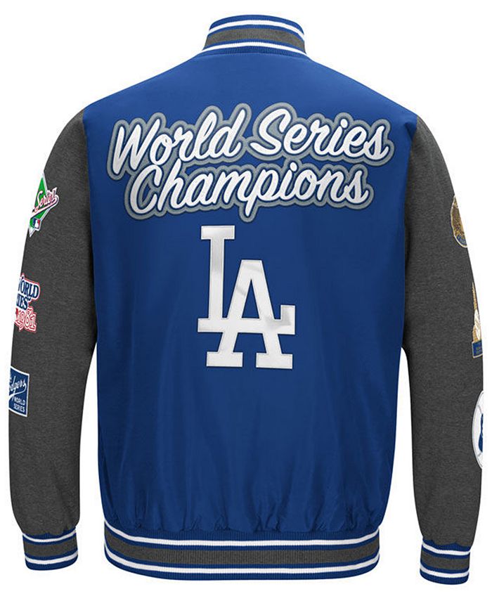 Maker of Jacket Varsity Jackets Dodgers World Series Champions