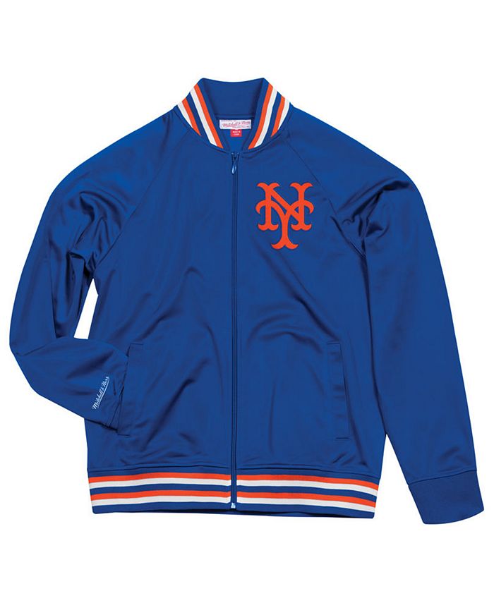 Mitchell & Ness Men's New York Mets Top Prospect Track Jacket & Reviews ...